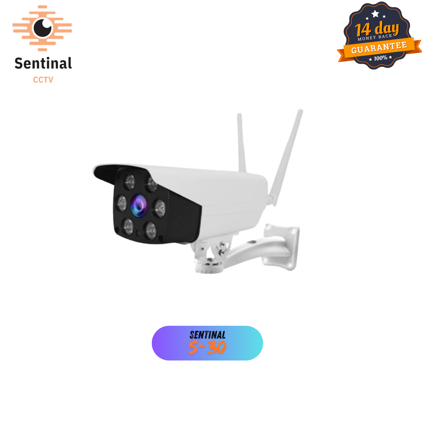 S-30 Wifi HD 1080P Waterproof Bullet Wireless Security Camera