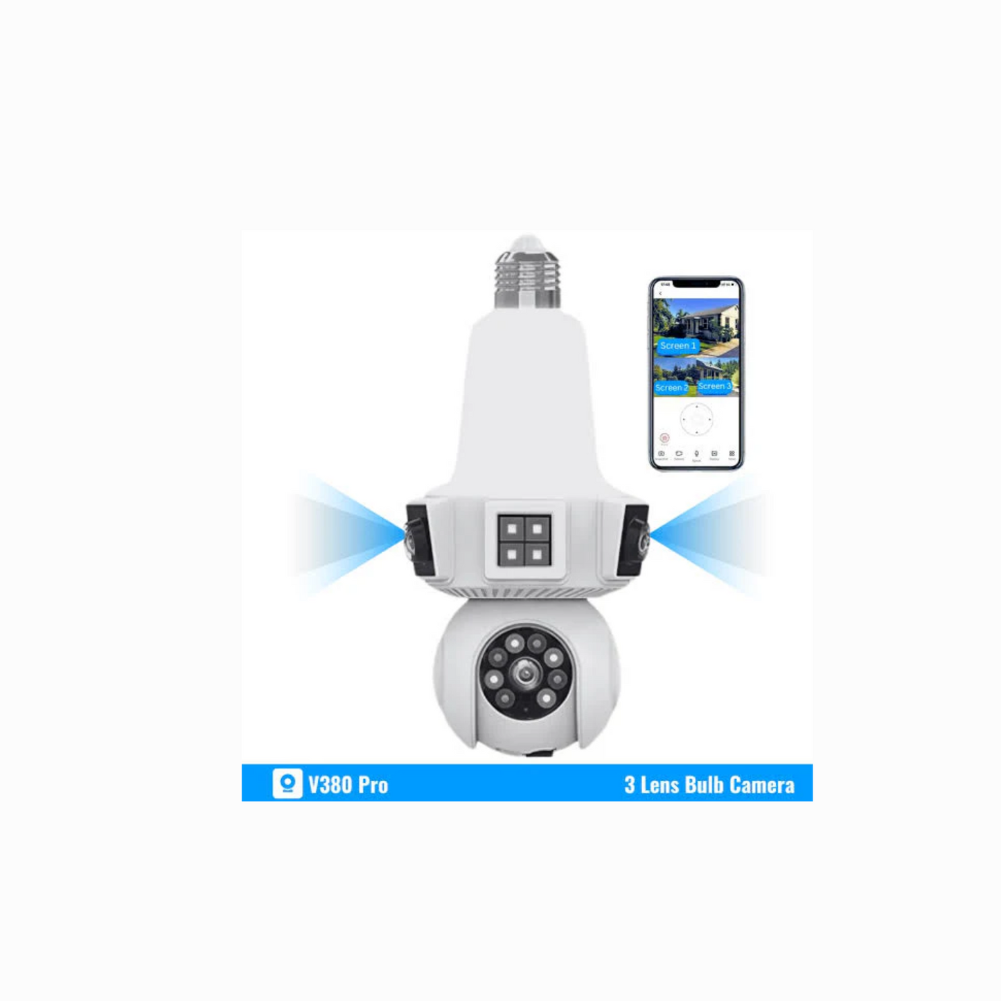 S-48 Wifi HD 4mp Wireless Security Camera