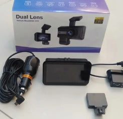 WDR Dashcam with 3 Camera Lenses Car DVR – Full HD 1080P