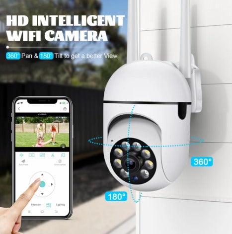 Aubess 2.4+ Dual Frequency WiFi IP Camera 4X Zoom