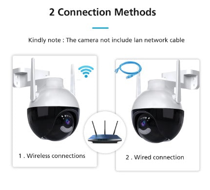 V380 EZIVIZ MODEL Wifi HD 1080P Wireless Security Camera