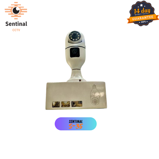 wifi security PTZ camera double lens 4mp HD IP wifi camera v380 pro app