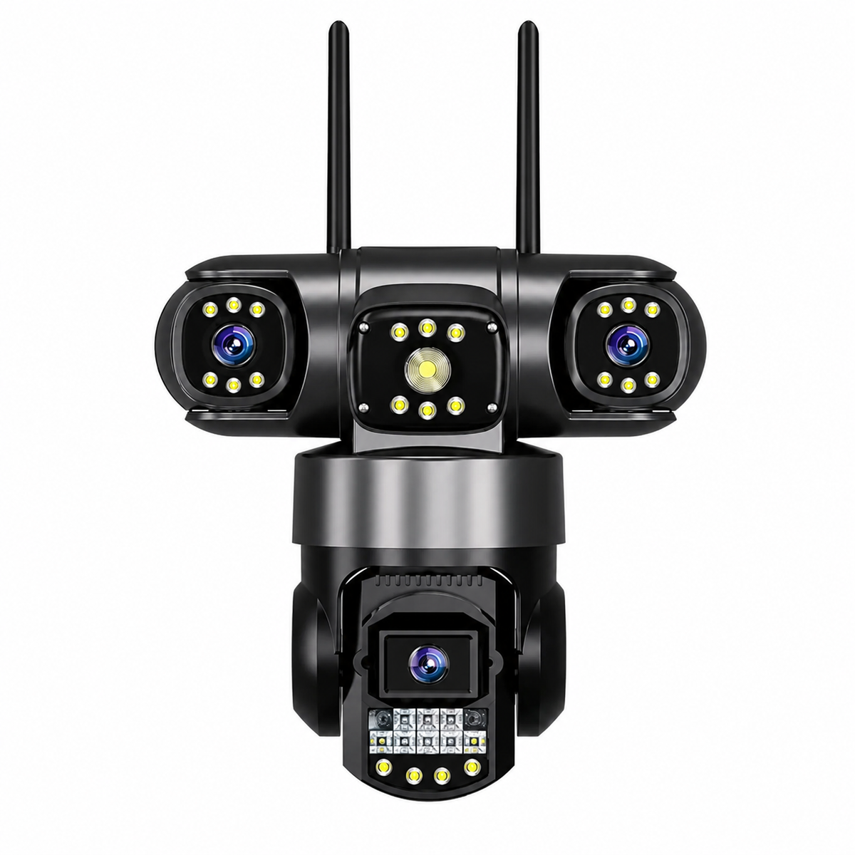 12MP 4K Triple Lens CCTV Camera | 10X Zoom, 360° PTZ, Night Vision & Motion Detection