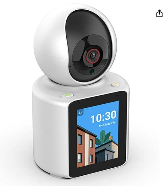 NEW 5mp Video Calling WIFI HD Camera, One Click Video Call Camera Night Vision Motion Detection Home Surveillance FOR BEST GIFT