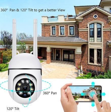 Aubess 2.4+ Dual Frequency WiFi IP Camera 4X Zoom